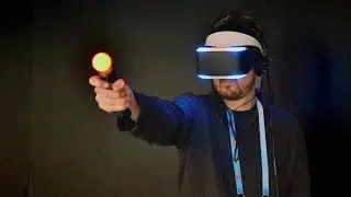 GDC 2014: Sony Project Morpheus PS4 VR Headset Gameplay - The Castle