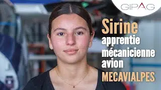 Sirine - apprentie m&eacute;canicienne avion