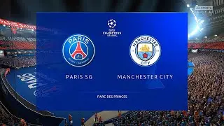 FIFA 21 - PSG Vs. Man City UEFA Champions League Semi Final Full Match PS5 Next Gen Gameplay