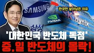 대한민국 반도체 '기술'로 만든 게 아닙니다. 미국은 포기하고 일본 몰락! 한국만 성공한 소름 돋는 이유 생존을 위한 '광기'의 기록
