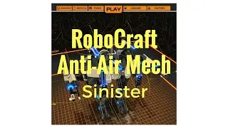 Robocraft Anti-Air Mech - Sinister - Battle Arena