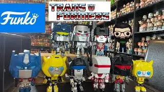FUNKO POP! TRANSFORMERS RETRO TOYS SET REVIEW!!!