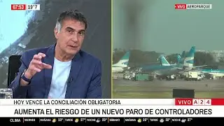 ✈ CONTROLADORES AÉREOS: AUMENTA EL RIESGO DE UN NUEVO PARO Y EANA PIDE POSTERGAR LA CONCILIACIÓN