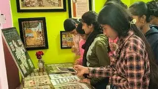 Philatelics exibition of DRUHIN patrika @ aharnish library #philatelic #philately #philatelist 