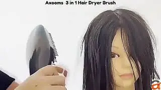Axooms 3-in-1 Hair Dryer Brush | Blow Dryer & Volumizer Review | #axooms