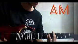 TUTORIAL belajar Melody Harmonic minor Scale Am F#m Em