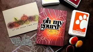 Oh My Gourd! Autumn Cards with Simon's October 2021 Release
