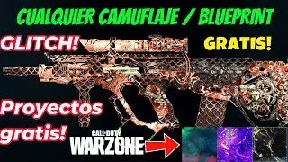 WARZONE NUEVO &iexcl;GLITCH DESBLOQUEA CUALQUIER CAMUFLAJE/BLUEPRINT  T5 WARZONE Y BO6! HAZLO YA!