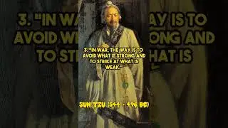 Sun Tzu - Top 5 Quotes From The Art of War