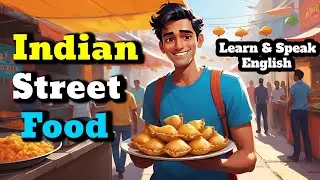 I Tried Indian Street Food &ndash; Practice Speaking English with This Shadowing Story!