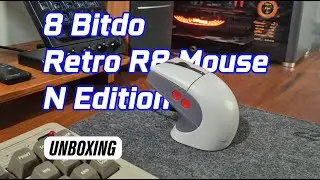8BitDo Retro R8 Mouse - N Edition - UNBOXING