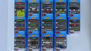 Hot Wheels 3-packs with multipack exclusives from 2017 & 2018