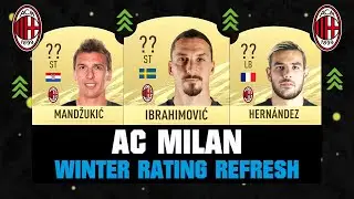 FIFA 21 | AC MILAN WINTER RATING Refresh! 😱🔥 ft. Ibrahimovic, Mandzukic & Hernandez!