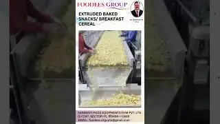 EXTRUDED BAKED SNACKS / CEREALS MACHINERY