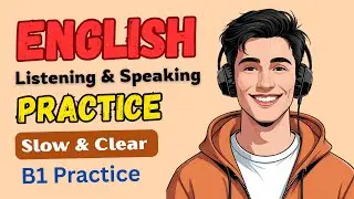 B1 English Listening Practice | Build English Confidence Step by Step | Trust Your Learning Process