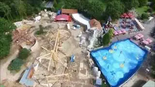A View From Above the Lost Kingdom Construction Site
