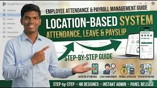 Employee Attendance & Payroll Management App | Location-Based System | Attendance, Leave & Payslip