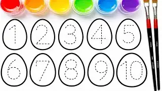 12345 | Numbers | 1234 Number Names | 1 to 10 counting | 12345 learning for kids | 123 songs| colors