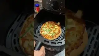 Cheesy Paneer Pizza In Airfryer l #Shorts l Paneer Pizza 🍕 No Oven ! l
