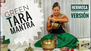 Om Tare Tuttare Ture Soha con Cuencos Tibetanos // Green tara Mantra with singing bowls