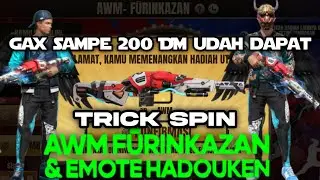 SPIN AWM FURINKAZAN PAKE TRICK INI AUTO HOKI ❓