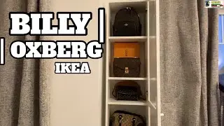 HOW TO ASSEMBLE BILLY / OXBERG IKEA | BOOKCASE WITH GLASS DOOR | ADAEAGLE