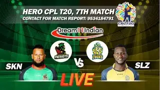CPL 2020 LIVE - TKR vs. JAM | Trinbago Knight Riders Vs Jamaica (HD LIVESTREAM