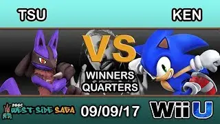 2GGC: West Side Saga - Tsu (Lucario) Vs. KEN (Sonic) - Winners Quarters