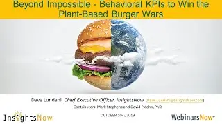 Webinar 25    Beyond Impossible   Behavioral KPIs to Win the Plant Based Burger Wars