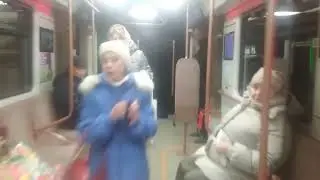Поездка на поезде Москва 2020 до Ясенево 17.01 2026