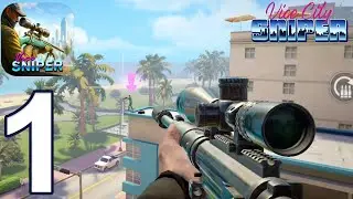 Vice Sniper Crime Shooting 3D - Gameplay Walkthrough Part 1 (iOS, Android)