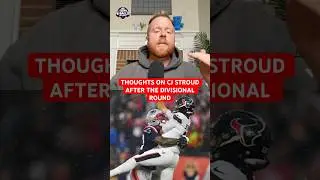 Thoughts on C.J. Stroud after the Divisional round #texans
