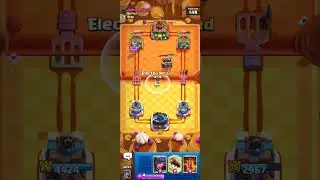 Full batlle with evo lumberjack! Clash Royale 15lvl
