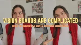 CREATE AN EASY AND EFFECTIVE VISON BOARD 2026 | SIMPLE GUIDE ✨