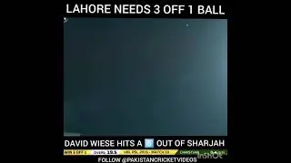 David Wiese hit a six to win in last ball of the game winning short wiese