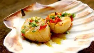How To grill scallops Scallops video recipe