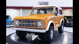 1976 Ford Bronco Startup & Walk Around | For Sale at GT Auto Lounge 