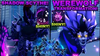 Getting The Strongest Mythic Attacks (Werewolf & Shadow Scythe) In Roblox Solo Hunters...