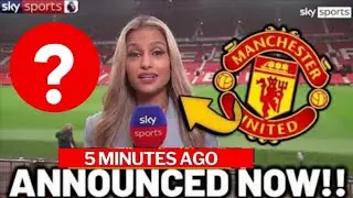 CONFIRMED ARRIVAL! MANCHESTER UNITED NEW SIGNING SHOWS UP FOR MEDICAL THIS EVENING