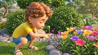 Baby Turtle Got Lost in the Flower Garden 🐢 | Nursery Rhymes for Kids & Baby Songs