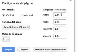 COMO CAMBIAR LOS MARGENES EN GOOGLE DOCS