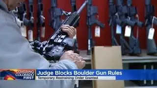 Boulder pauses enforcement of assault weapons ban