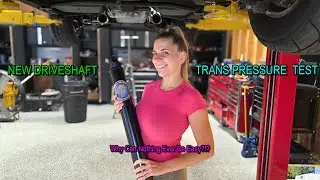 Quick Corvette Fix: Driveshaft Install + Trans Pressure Check!