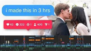 Как смонтировать вирусный свадебный фильм за 3 часа