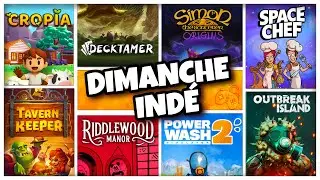 8 Jeux Ind&eacute;s &agrave; D&eacute;couvrir (Tavern Keeper, Simon the Sorcerer Origins, Decktamer...) 🌞 Dimanche Ind&eacute;