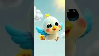Chirpy Little Bird Song | Fun Kids Rhymes | Jingloo World Rhymes for kids