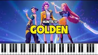 HUNTR/X &ndash; Golden (KPop Demon Hunters) | Piano Cover by ADXNERYS 🎹✨