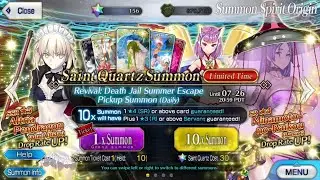 [FGO NA] Summer 2 Raikou pulls
