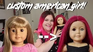 Opening My Custom American Girl Doll (First Look Unboxing) - Elyse Explosion