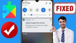 How to fix google play services update problem || Messages won't run unless you update Google Play
